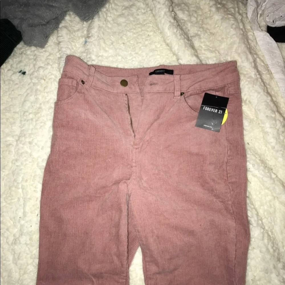 NEW PINK CORDUROY PANTS🌷